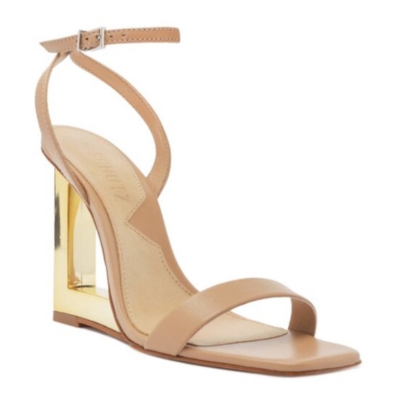 SCHUTZ FILIPA SANDAL -TRUE BEIGE SIZE 6 - Picture 4 of 10